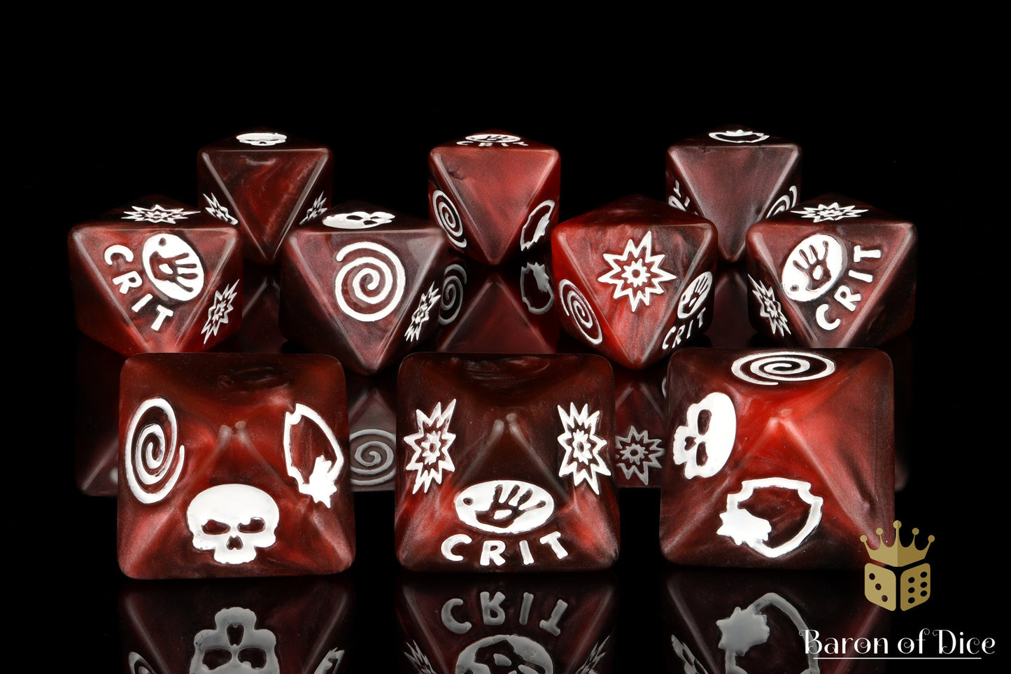 Criminal D8 Dice Set