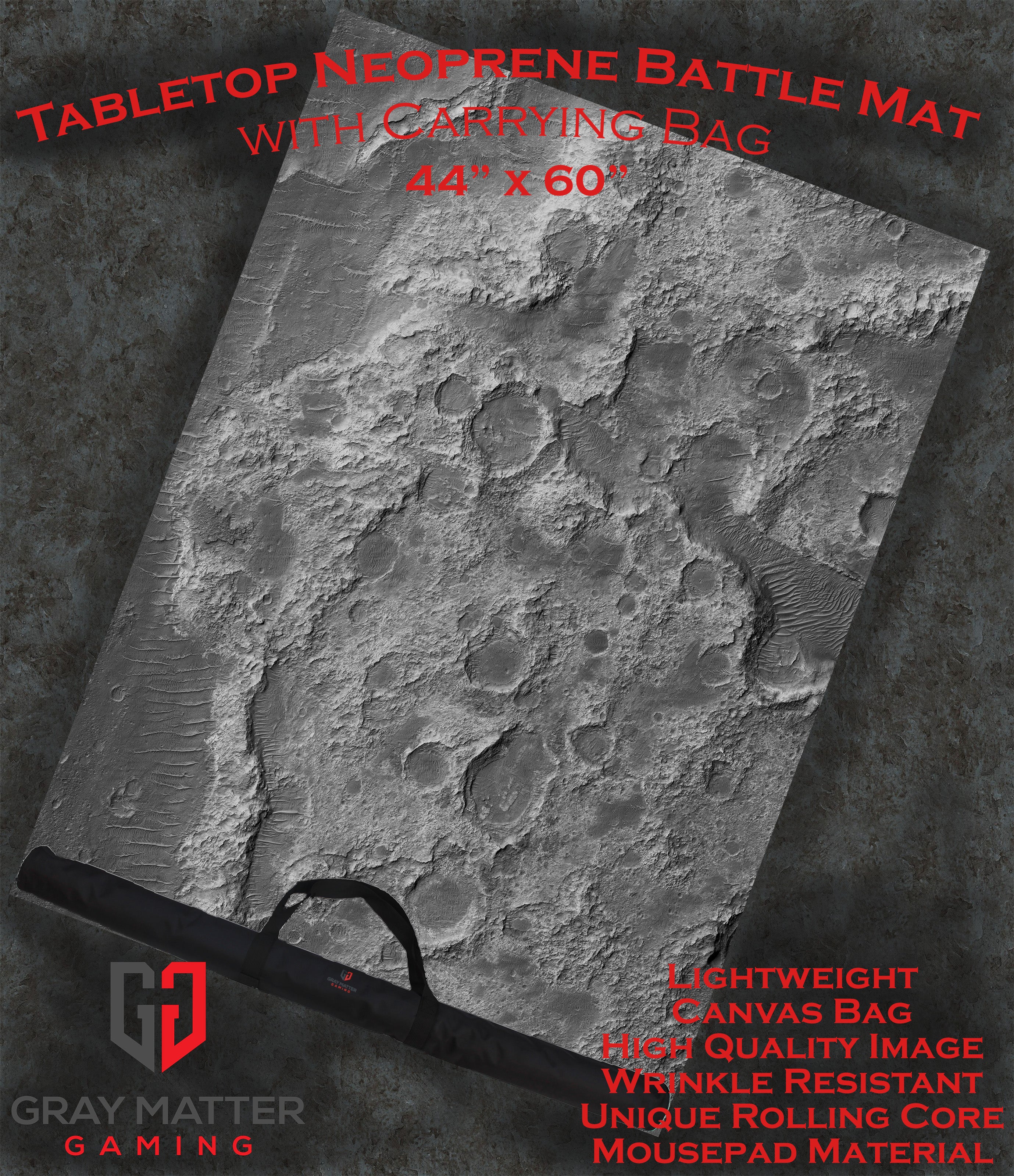 Moonscape 40K and Age of Sigmar Battle Mat - 44