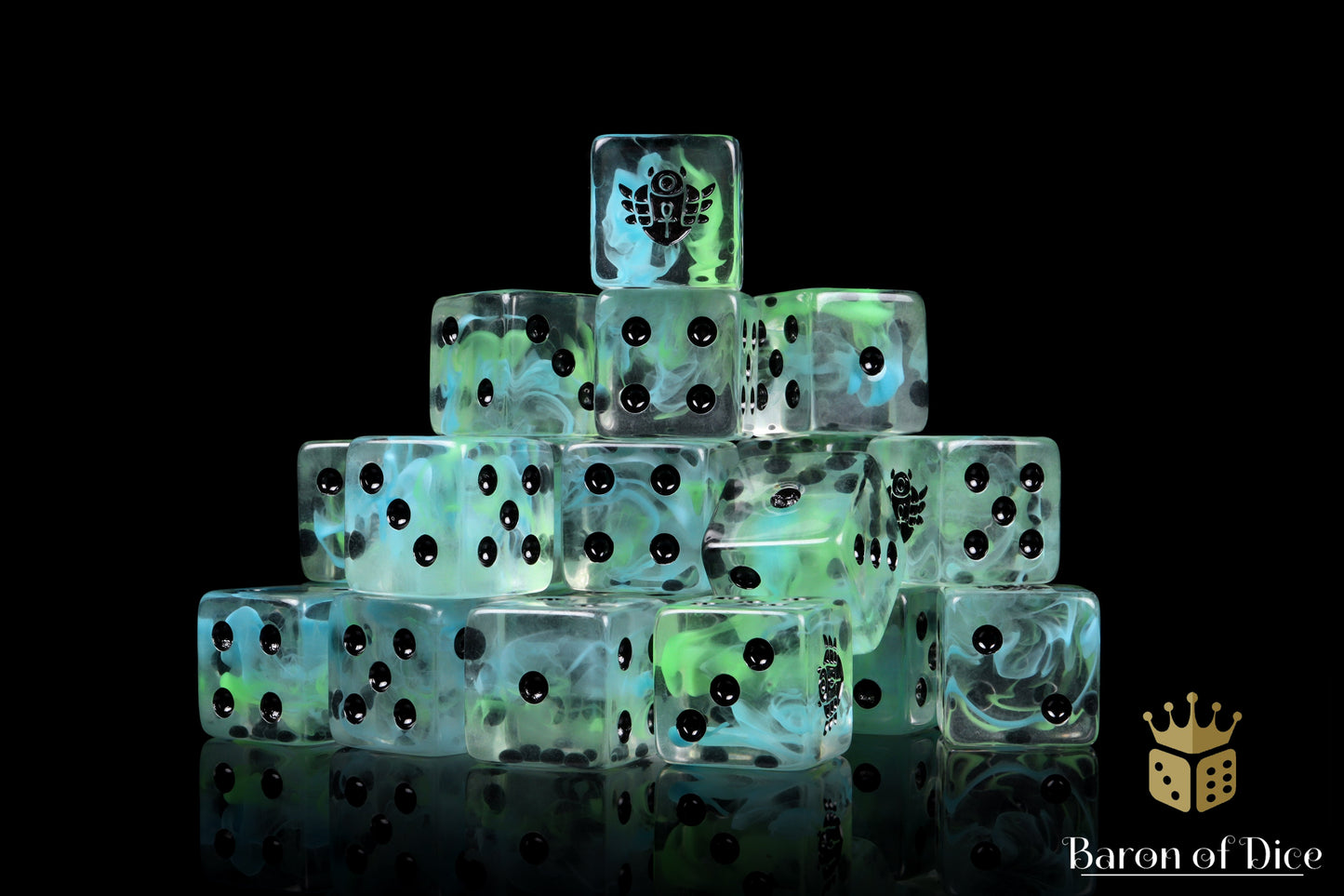 Day of the Dead Dice - Scarab