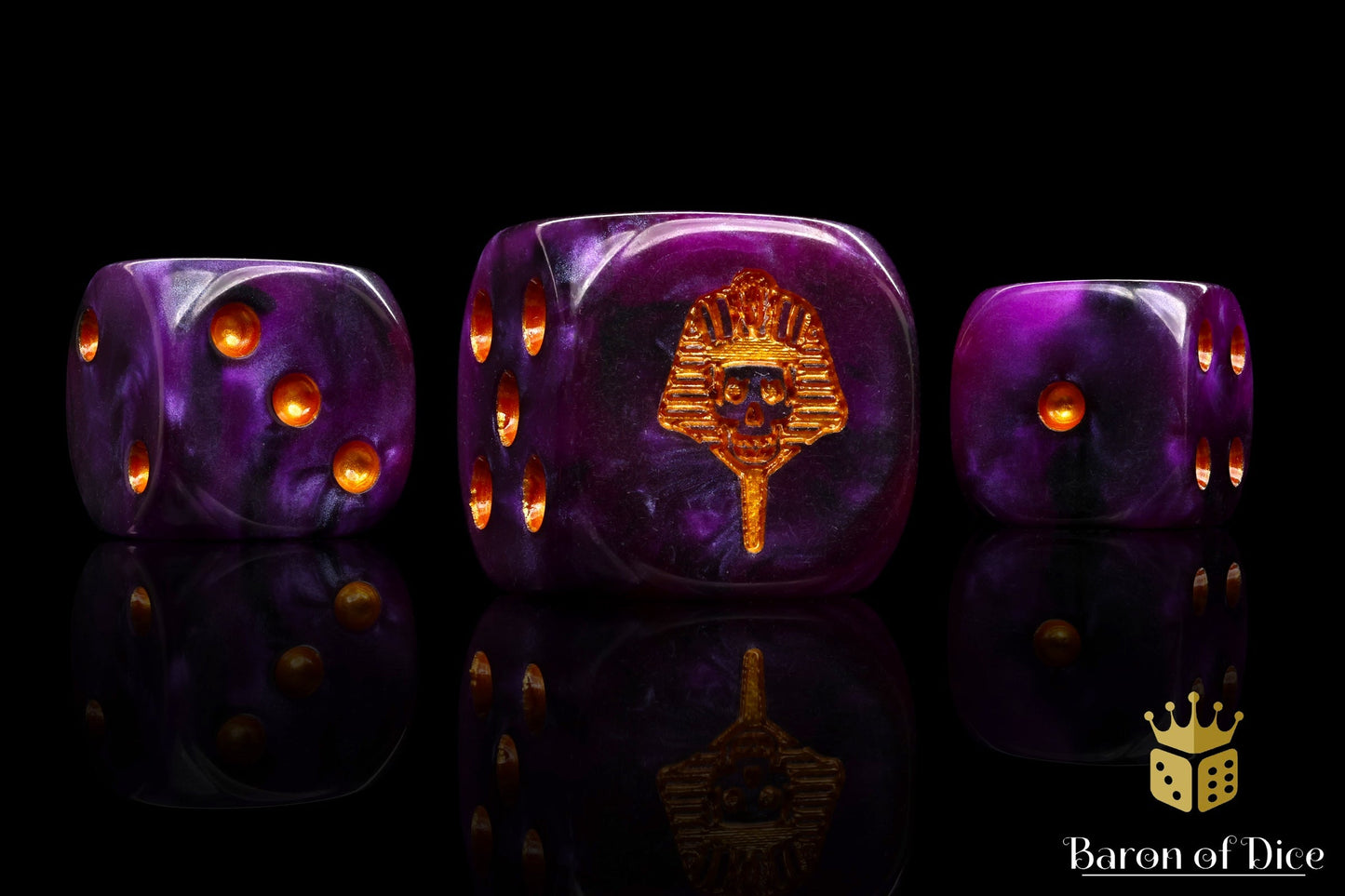 Royalty Purple Dice