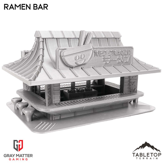 Ramen Bar - Cyberpunk Building