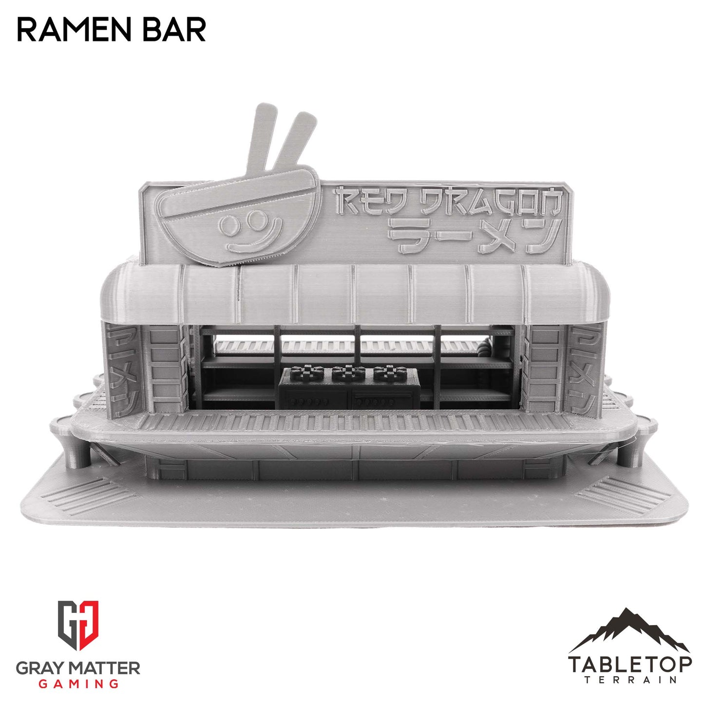 Ramen Bar - Cyberpunk Building