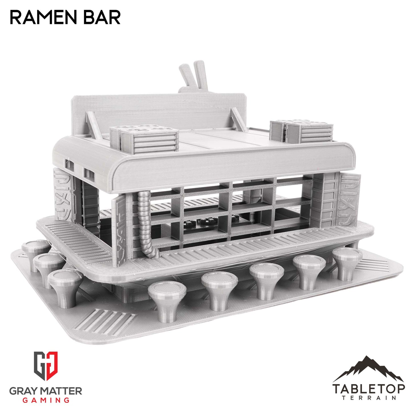 Ramen Bar - Cyberpunk Building