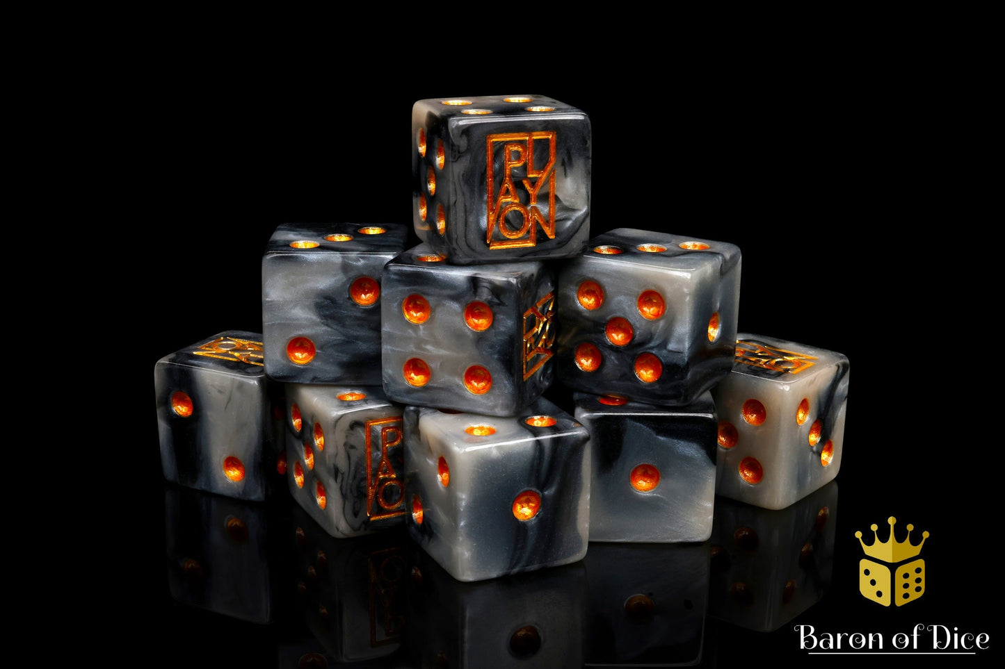 Play On Tabletop Official Dice - Steel (2024 LE)