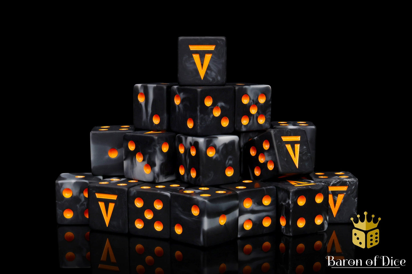 Vanguard Tactics Official Dice - Black