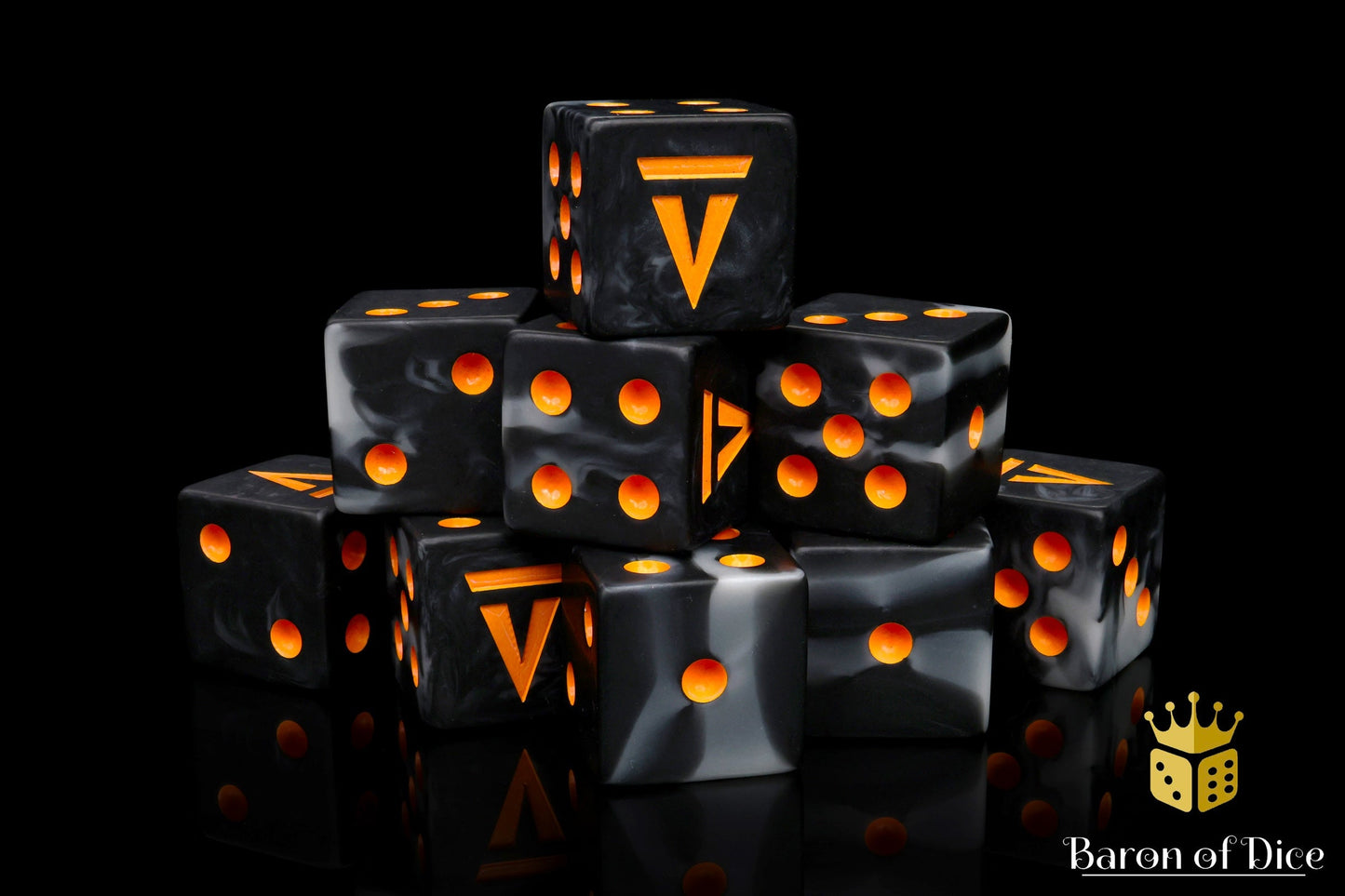 Vanguard Tactics Official Dice - Black