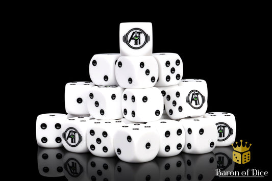 Auspex Tactics Official Dice - White