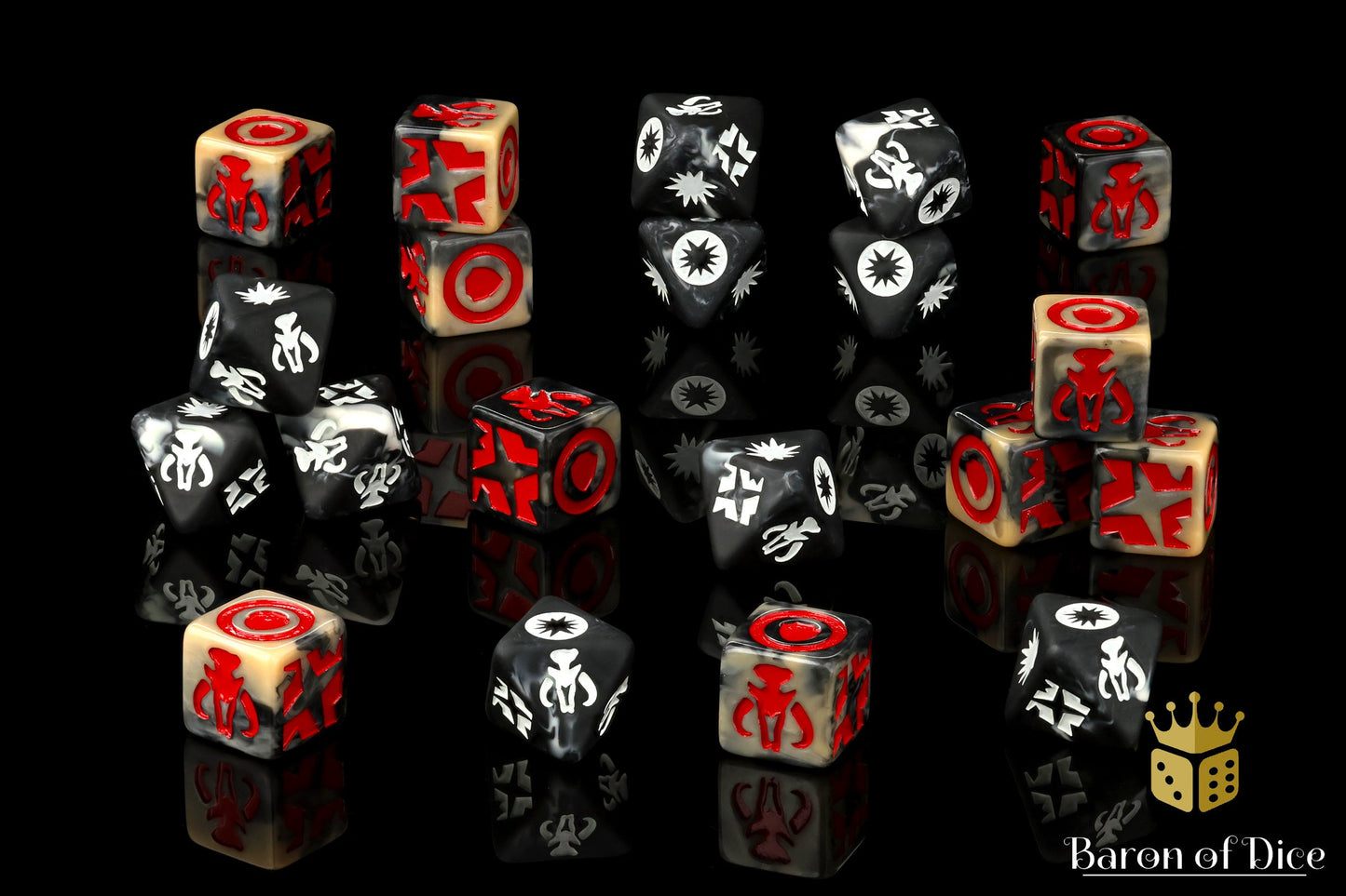 Bounty Hunter Galactic Skirmish Dice - Set of 20