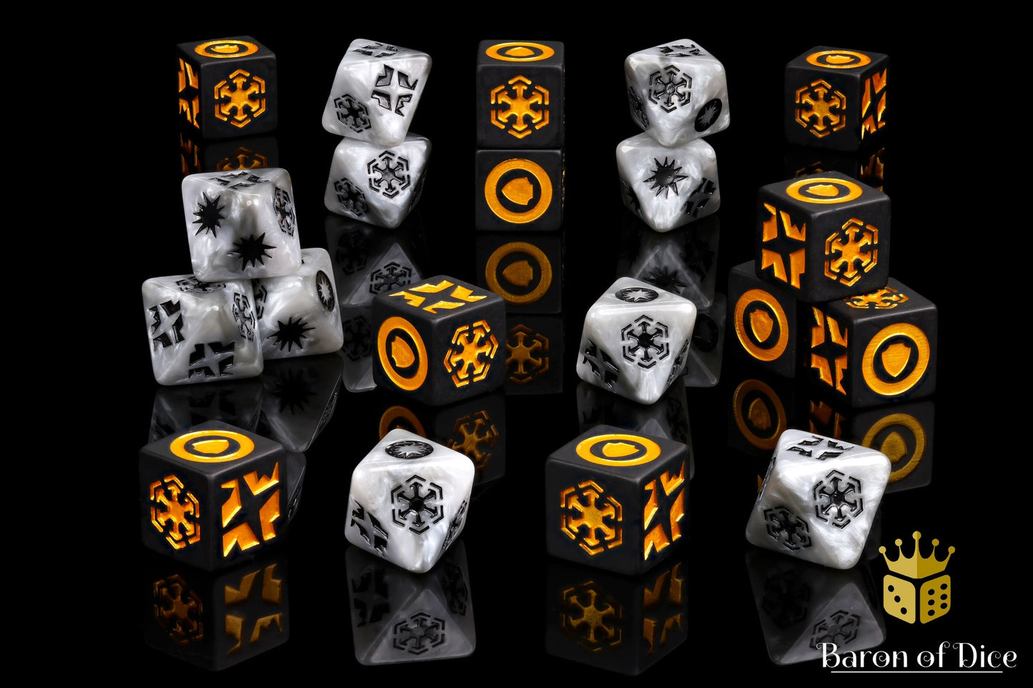 Galactic Credit Galactic Skirmish Dice - Set of 20