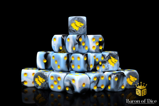 Snow Direwolf Dice