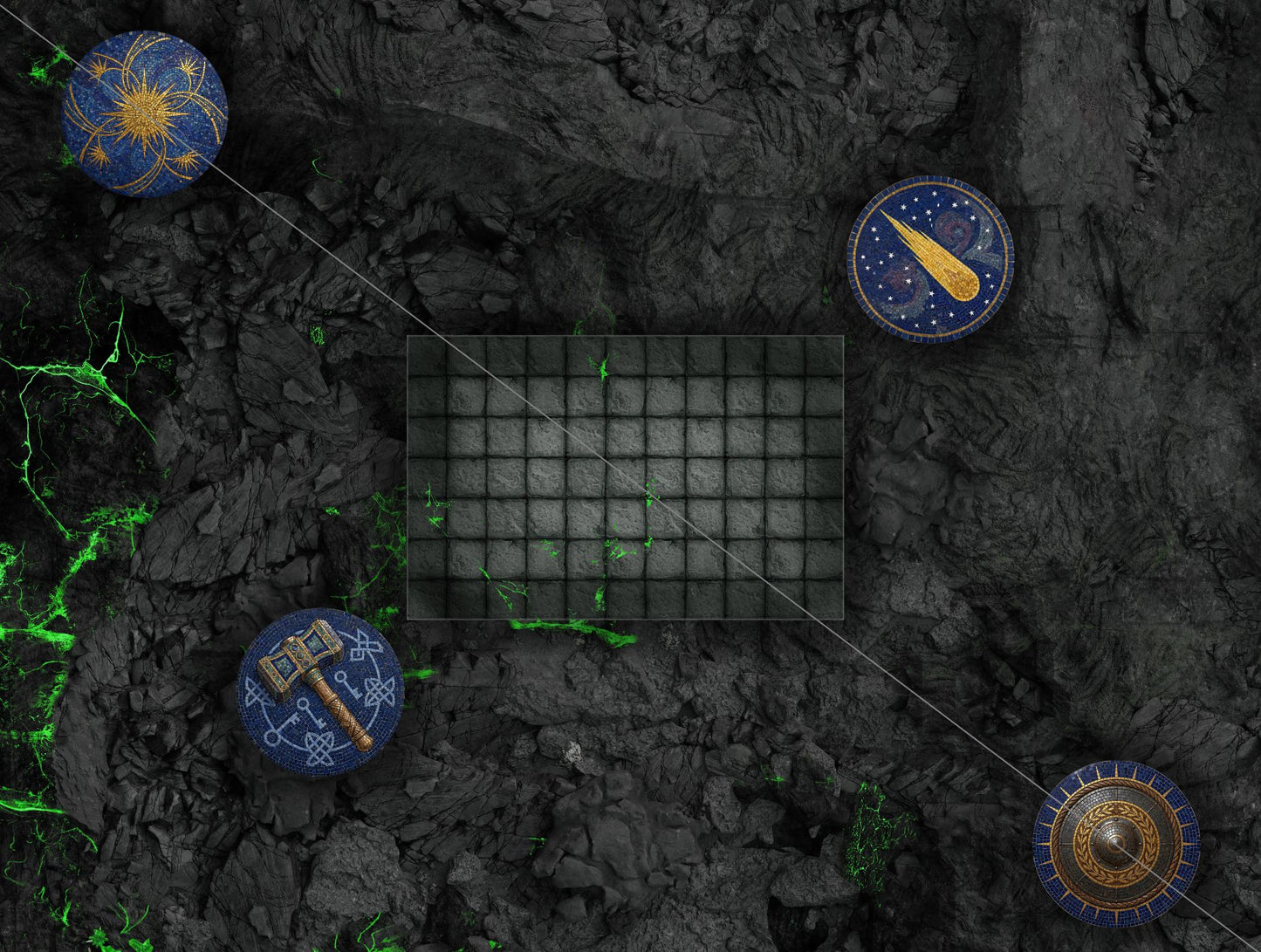 PREORDER Spearhead Season 3 - Ashen Cities - Neoprene Battle Mat with Bag
