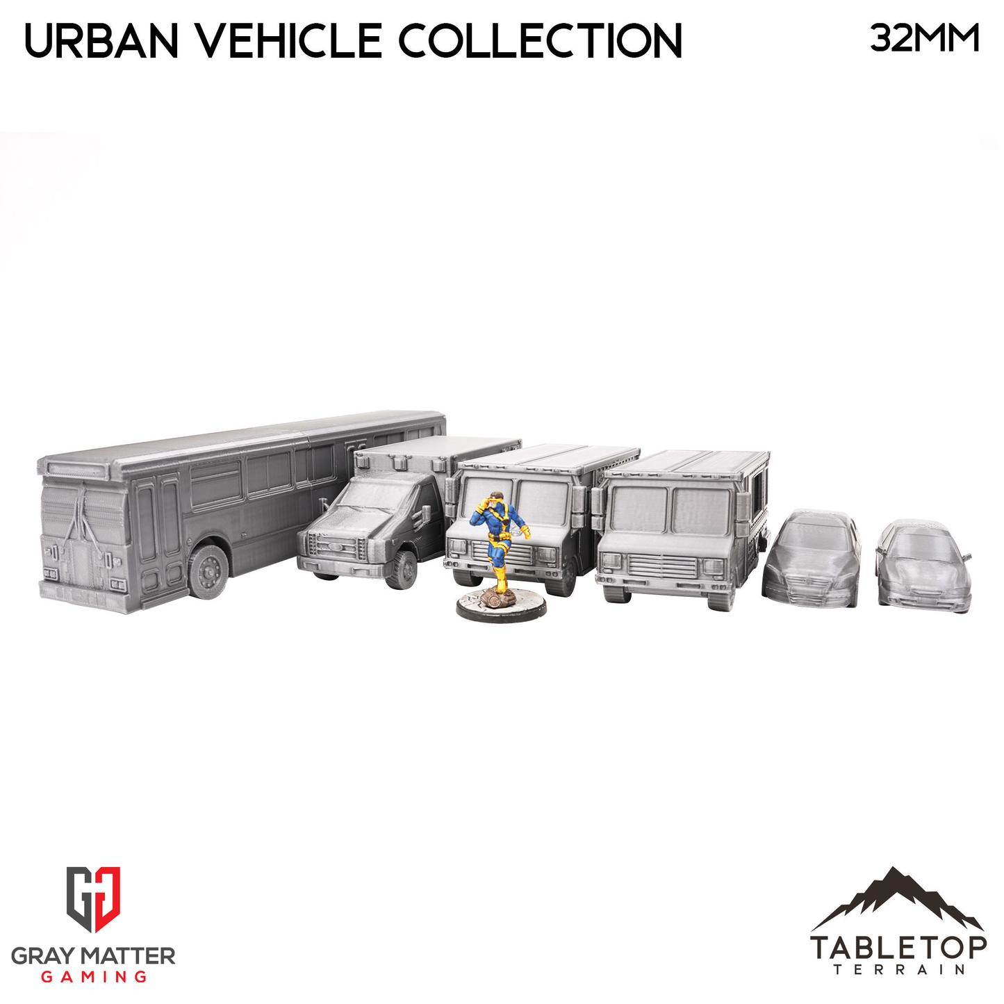 Urban Vehicle Collection - Marvel Crisis Protocol Vehicle Set