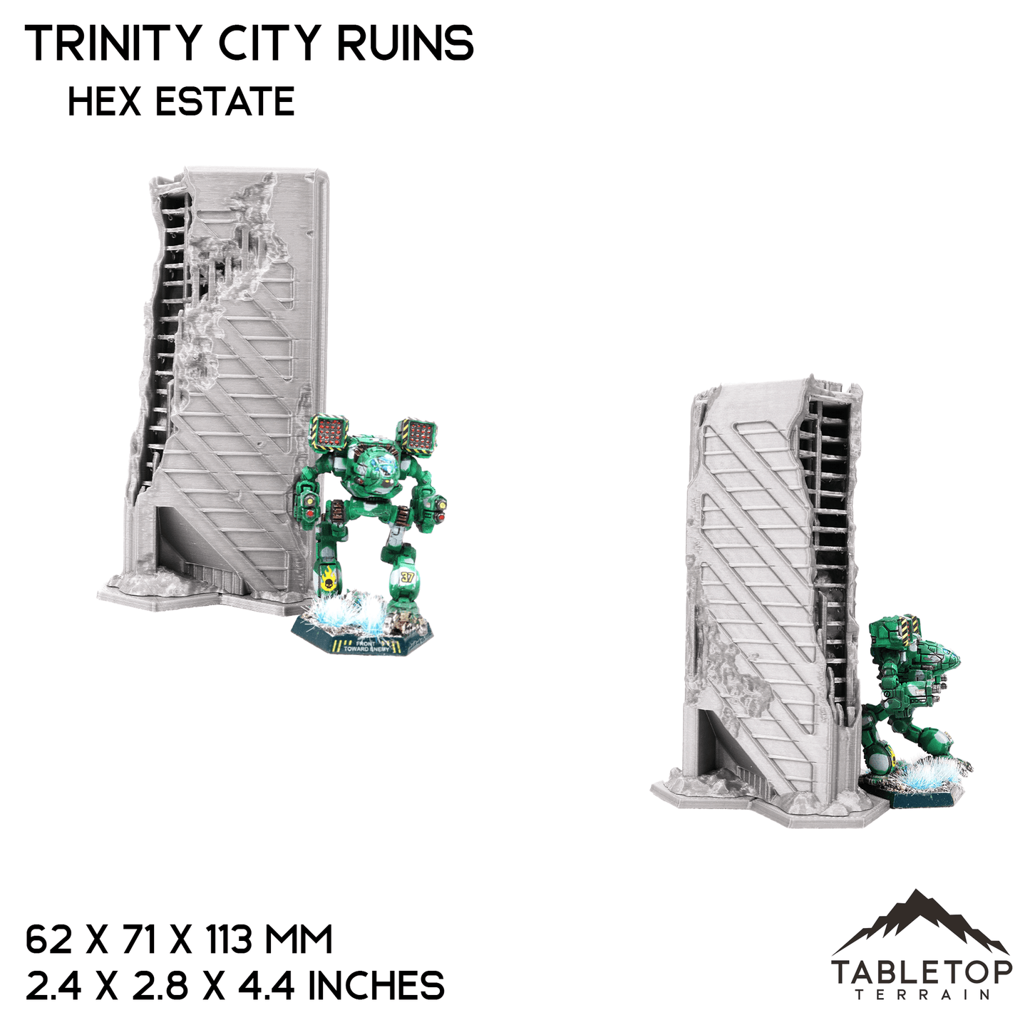 HEXTECH Trinity City Ruins - 6mm