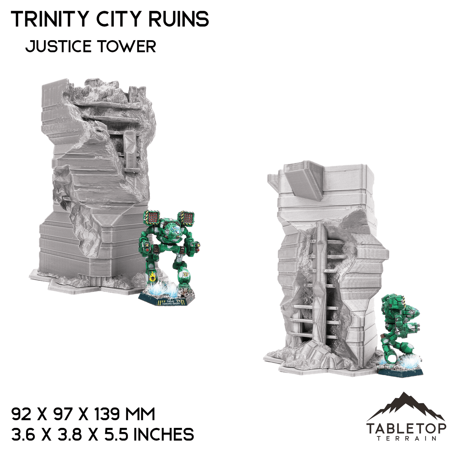 HEXTECH Trinity City Ruins - 6mm