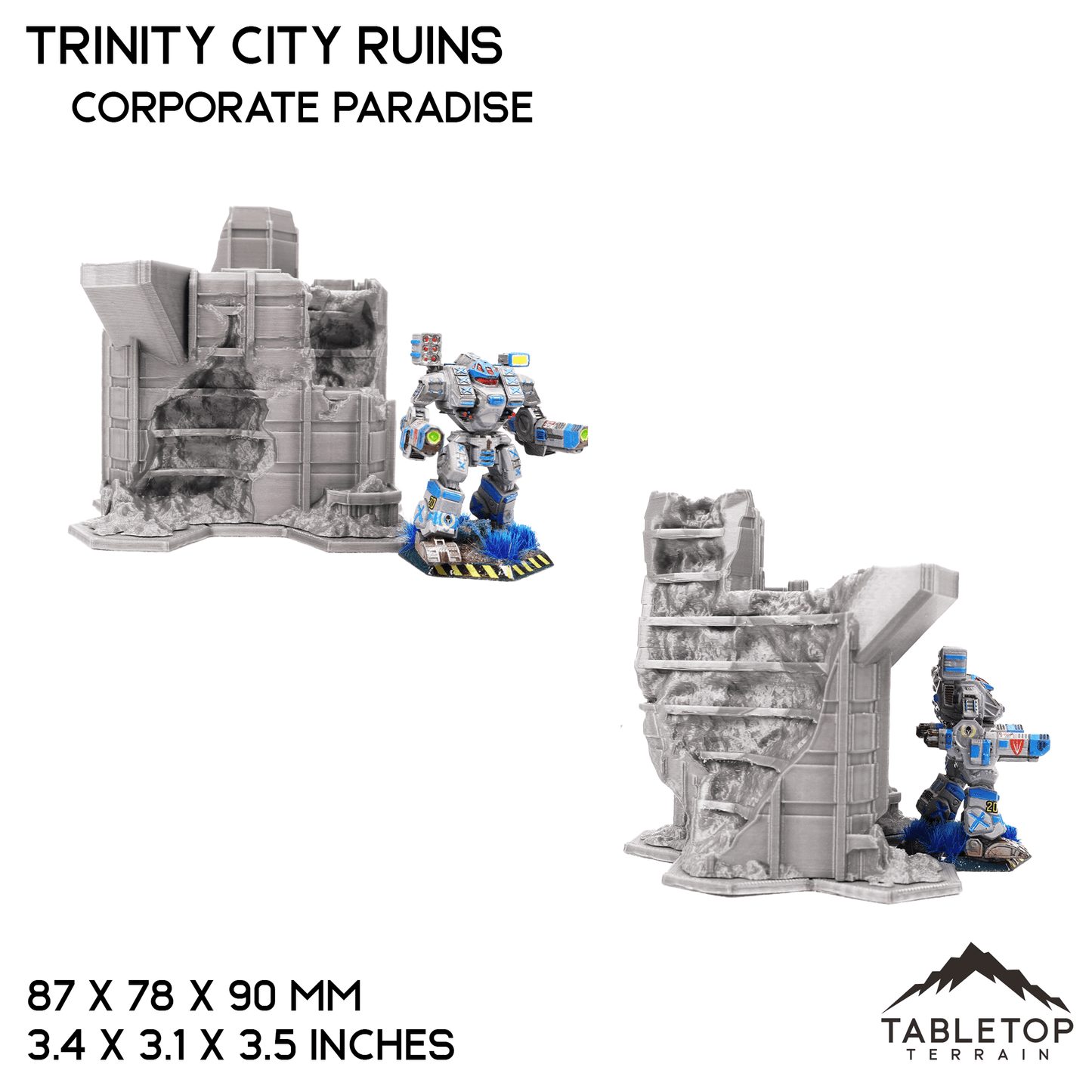 HEXTECH Trinity City Ruins - 6mm