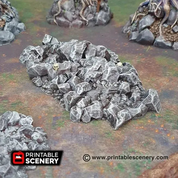 Jagged Rocks - Scatter Terrain