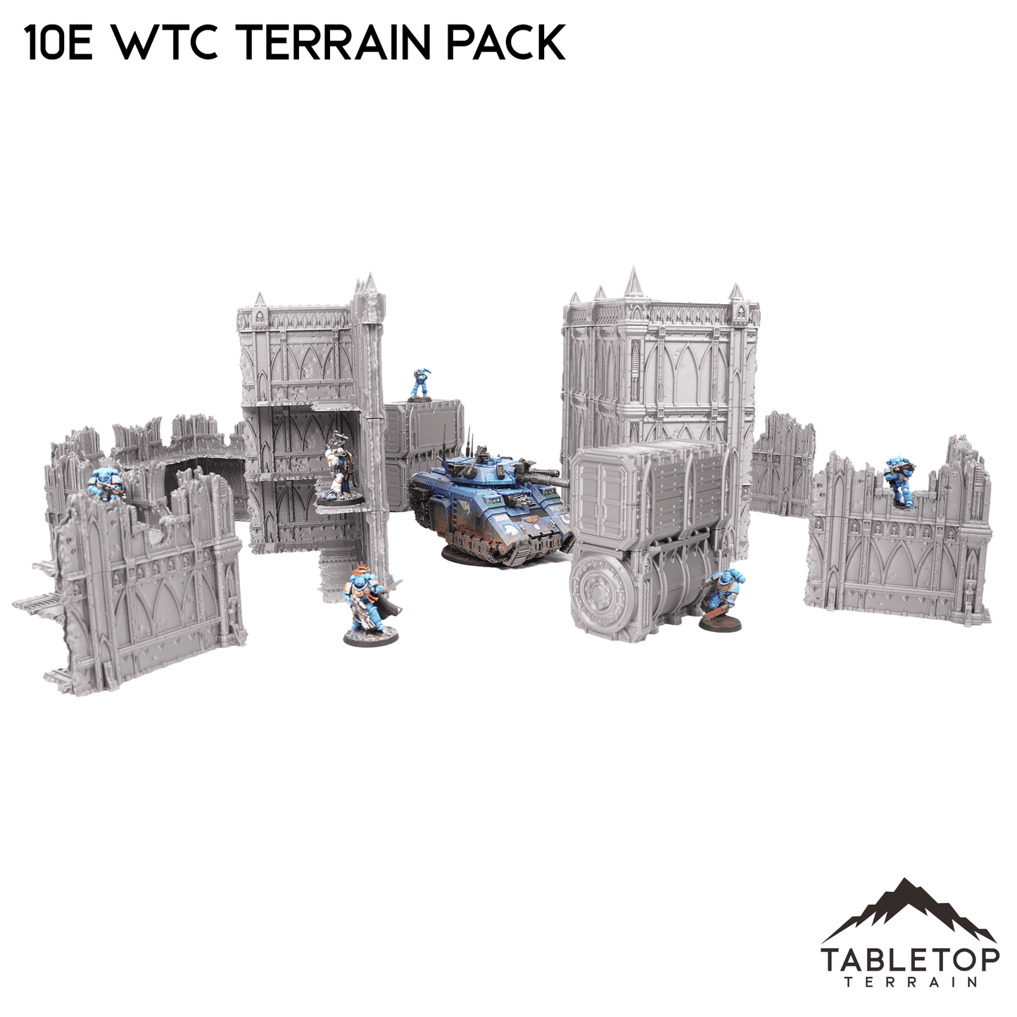 10e WTC Terrain Pack - Smoke & Steel