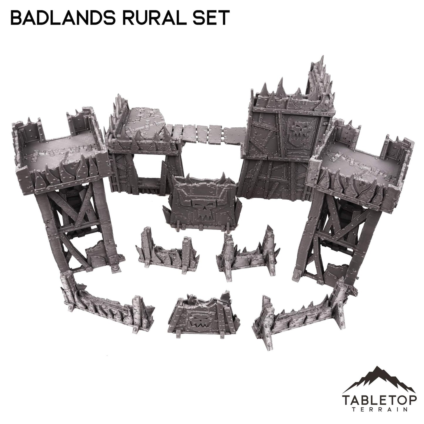 Badlands Ork Rural Terrain Set