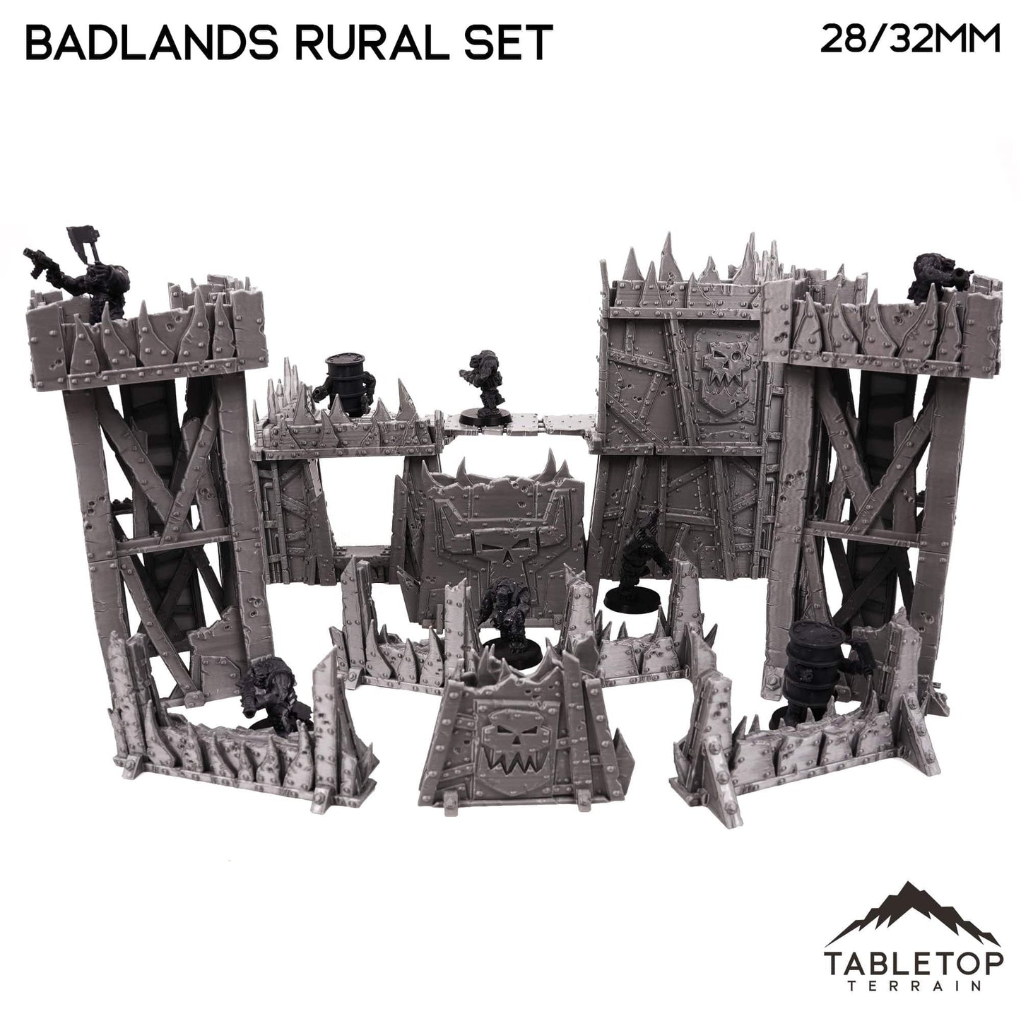 Badlands Ork Rural Terrain Set