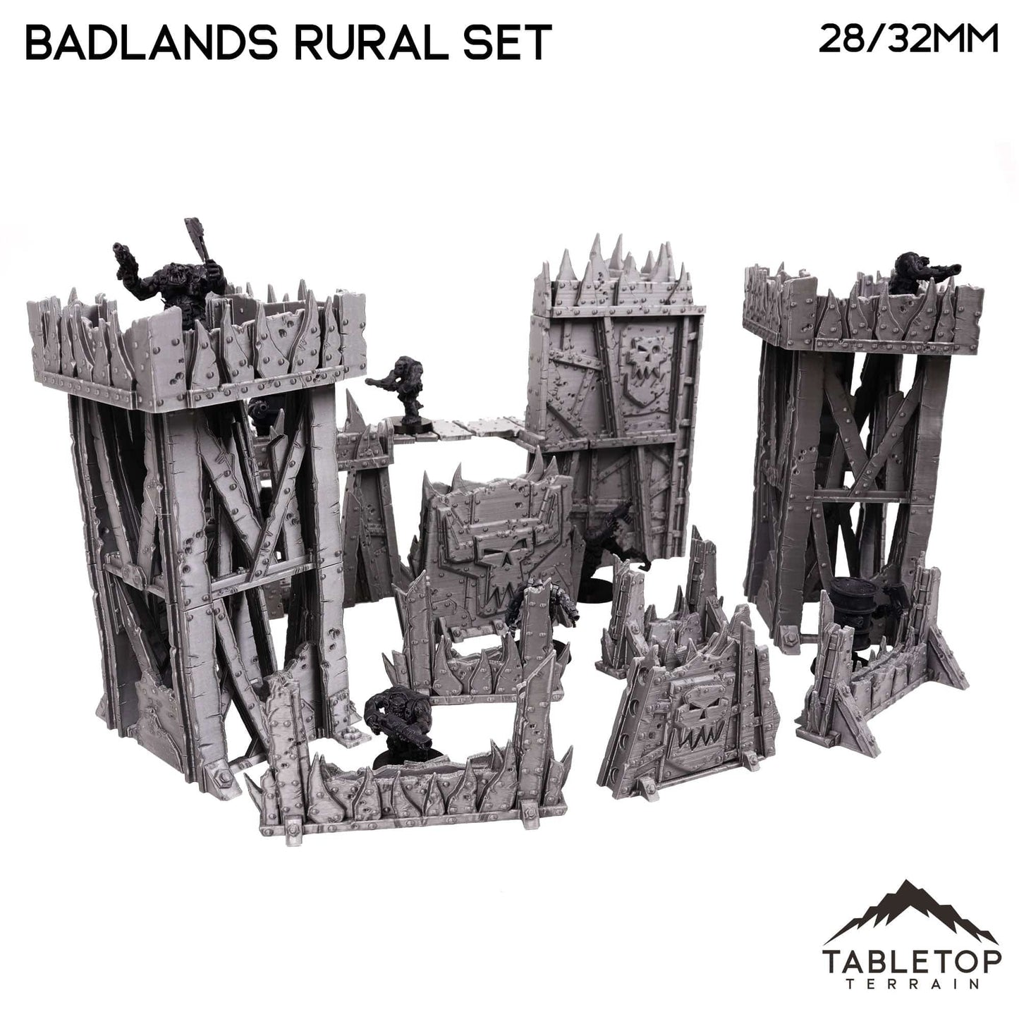 Badlands Ork Rural Terrain Set