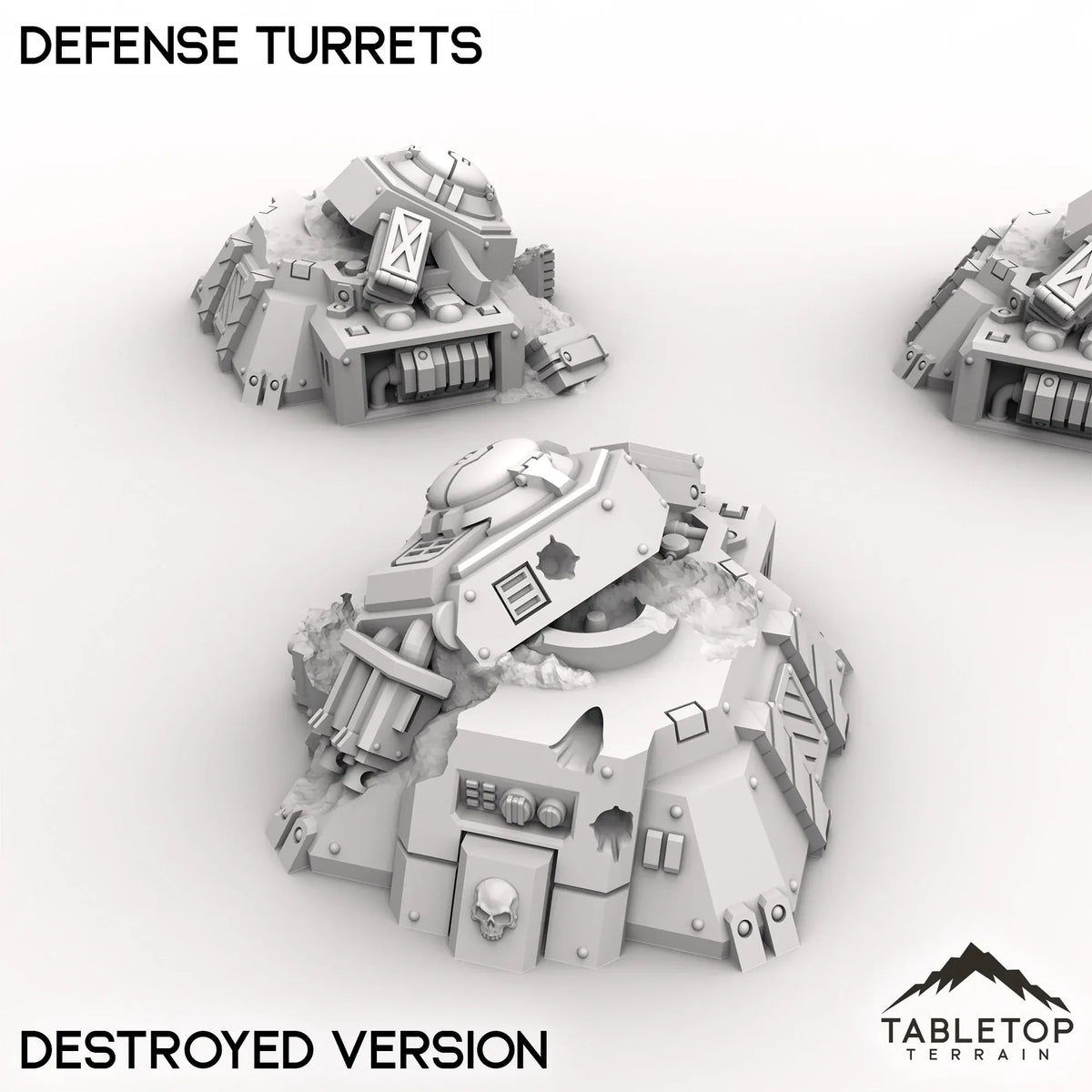 Tirerets Defense Turrets - Chapters Headquarter – Gray Matter Gaming