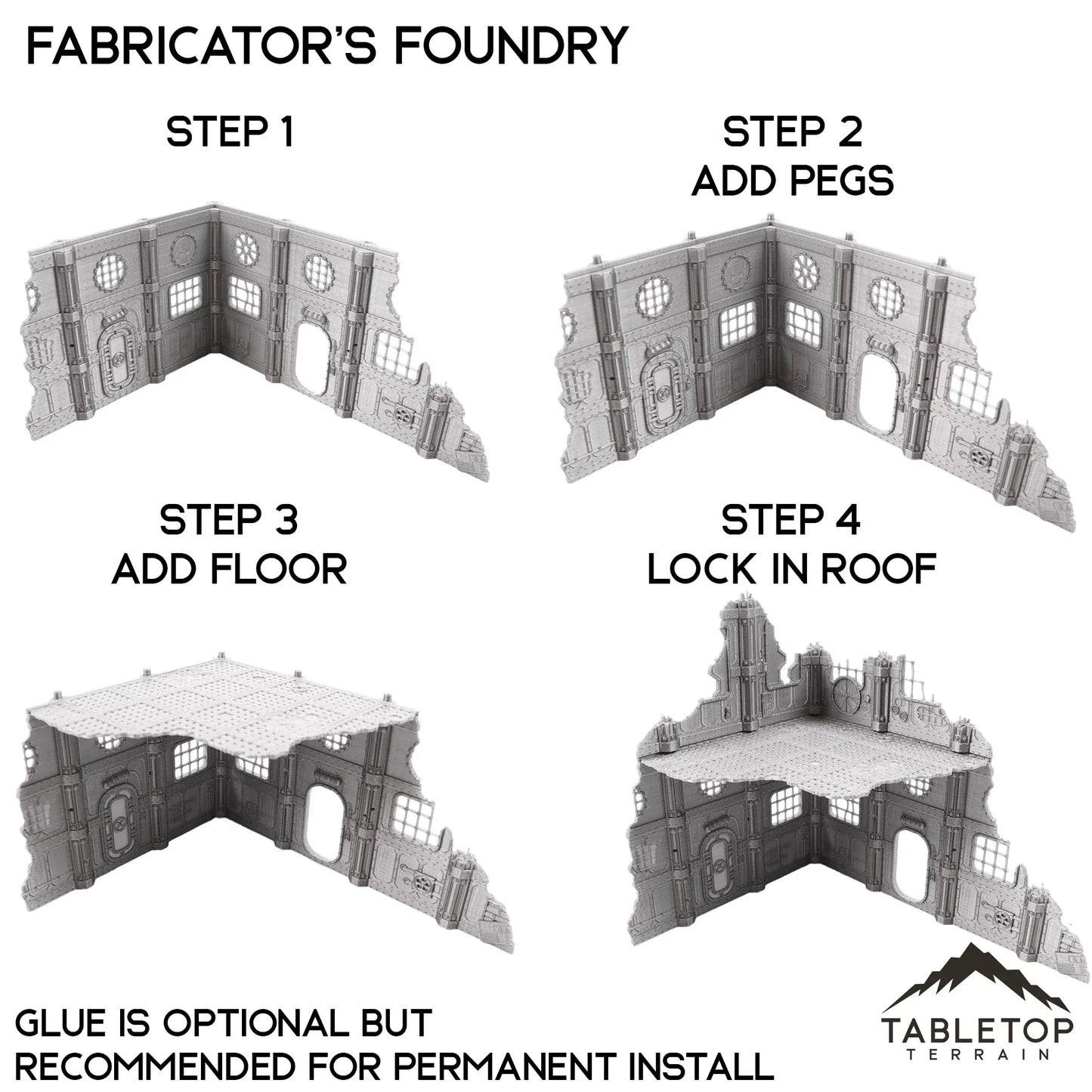 Fabricator's Foundry - Chapter Approved/Pariah Nexus Compatible 10e Table Set