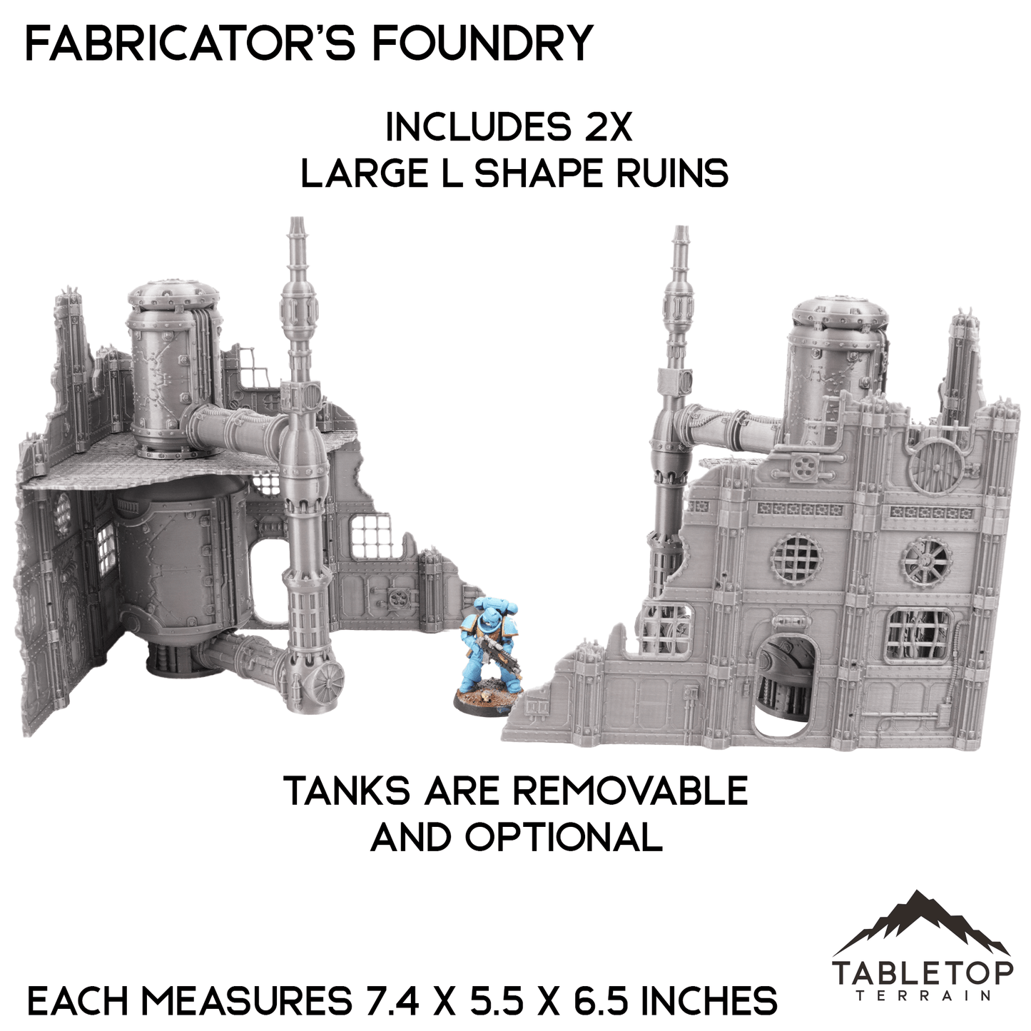 Fabricator's Foundry - Pariah Nexus Compatible 10e Table Set