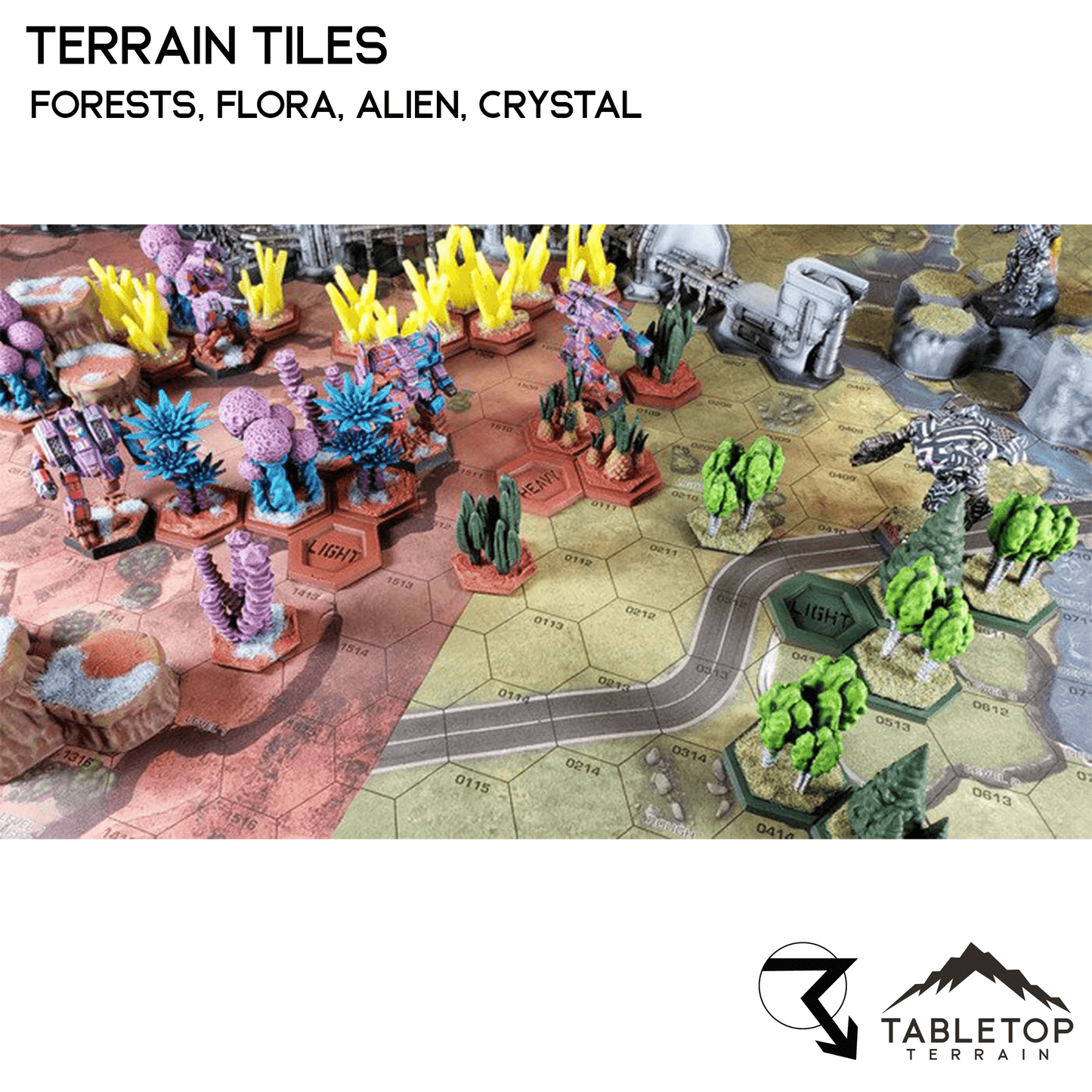 HEXTECH Terrain Tiles - 6mm