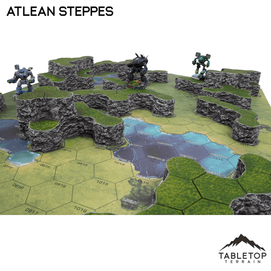 HEXTECH Atlean Steppes Map Hill Sets - 6mm