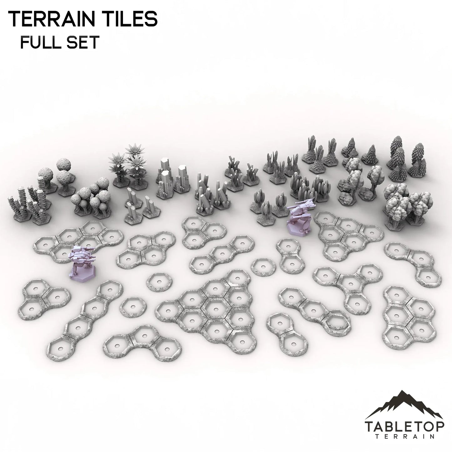 HEXTECH Terrain Tiles - 6mm