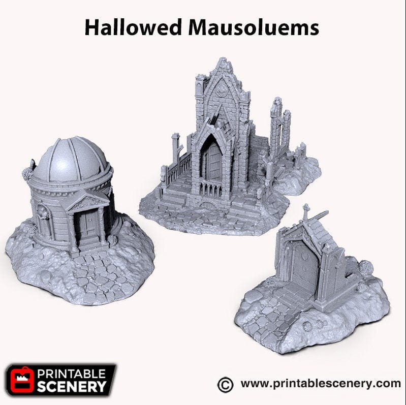 Hallowed Mausoleums - Fantasy Building