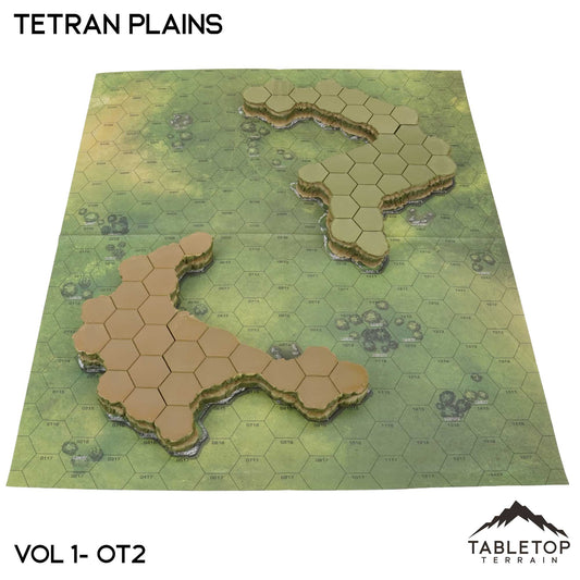 HEXTECH Tetran Plains Map Hill Set - 6mm