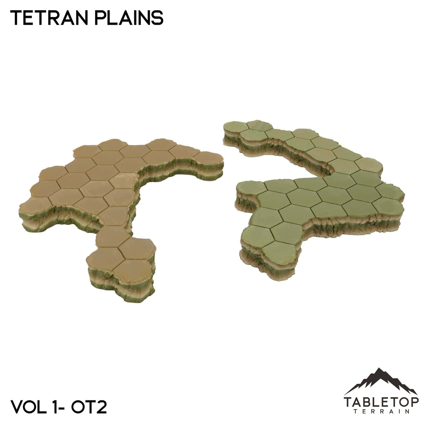 HEXTECH Tetran Plains Map Hill Set - 6mm