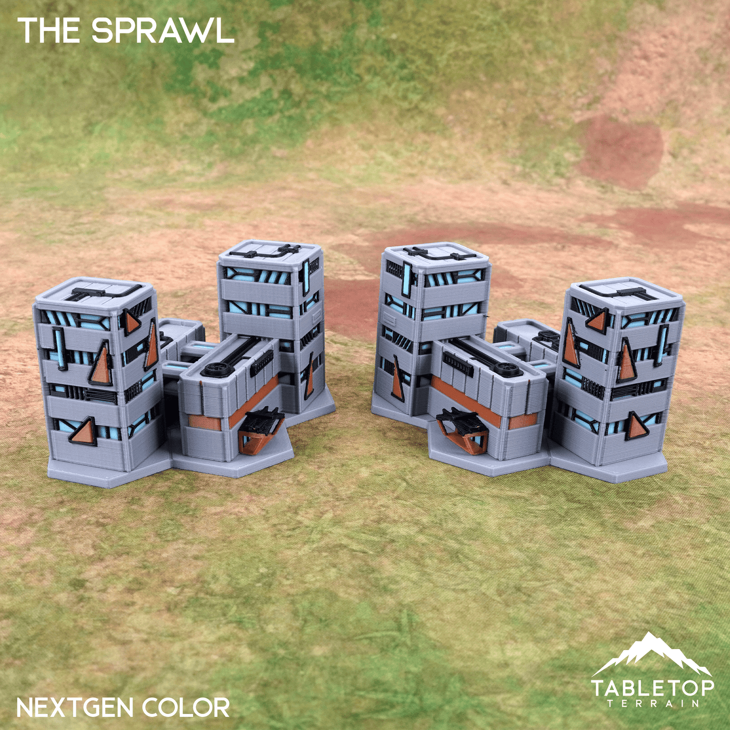 HEXTECH The Sprawl Trinity City - 6mm