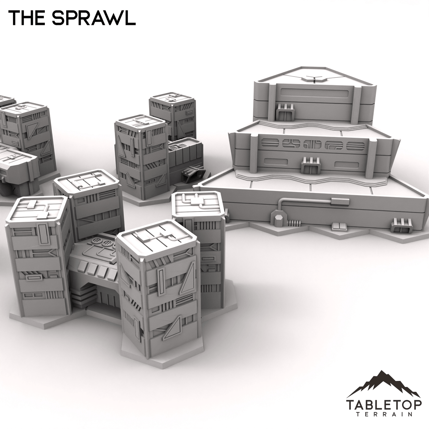 HEXTECH The Sprawl Trinity City - 6mm