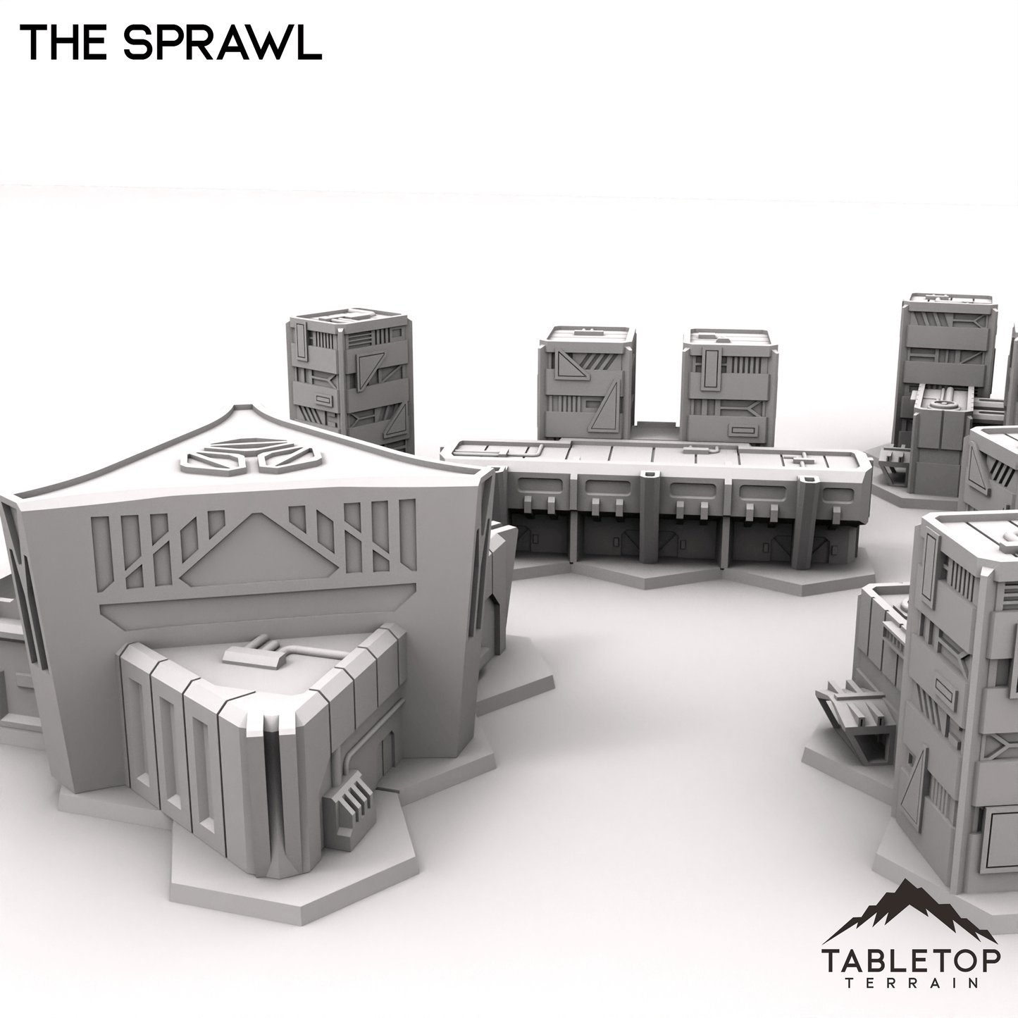 HEXTECH The Sprawl Trinity City - 6mm