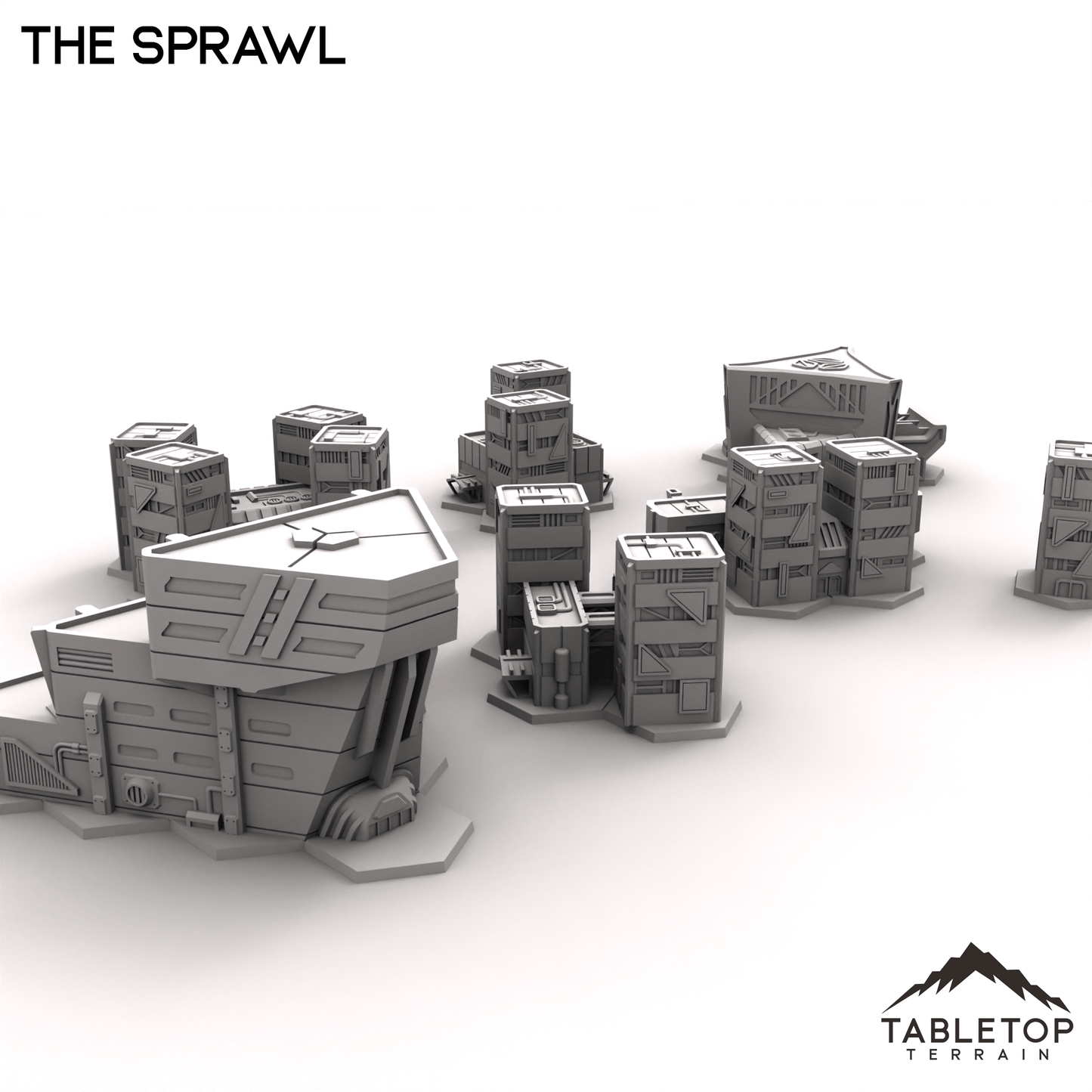 HEXTECH The Sprawl Trinity City - 6mm