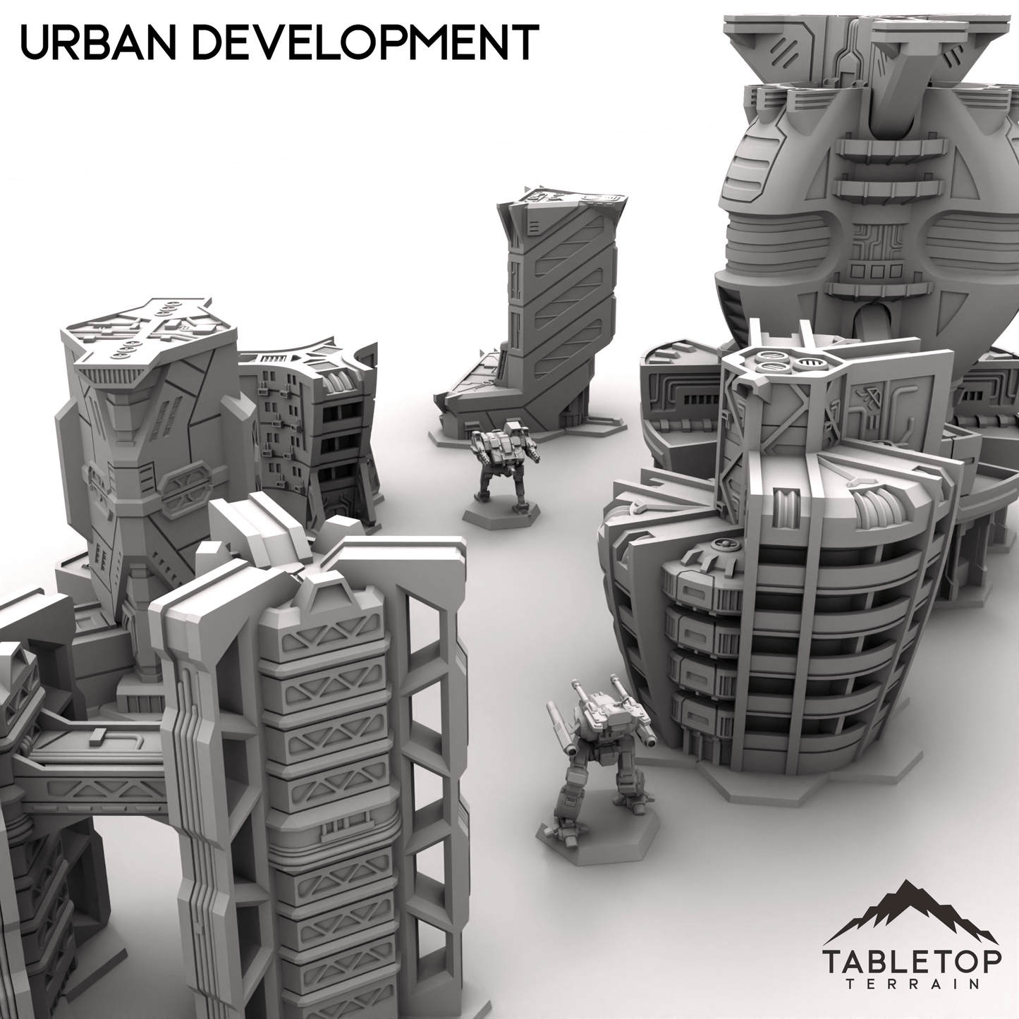 HEXTECH Urban Expansion Trinity City  - 6mm