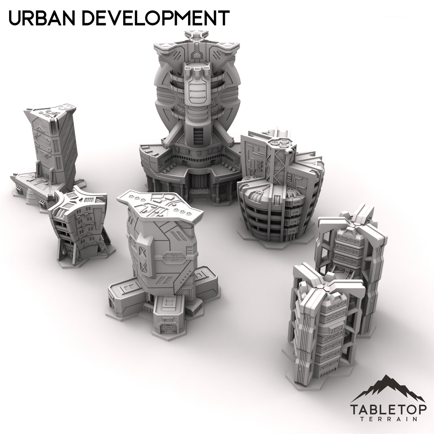 HEXTECH Urban Expansion Trinity City  - 6mm