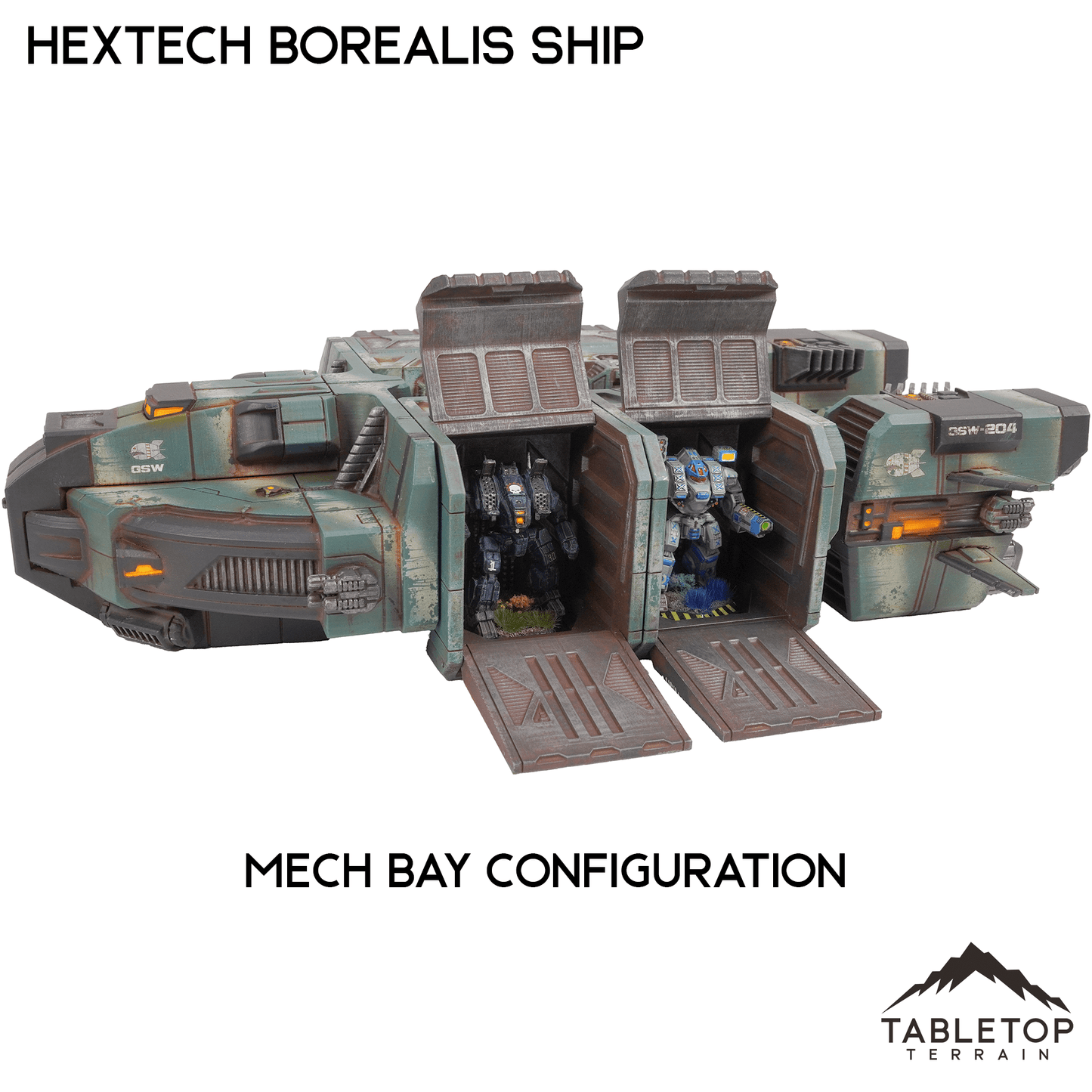 HEXTECH Borealis Ship- 6mm