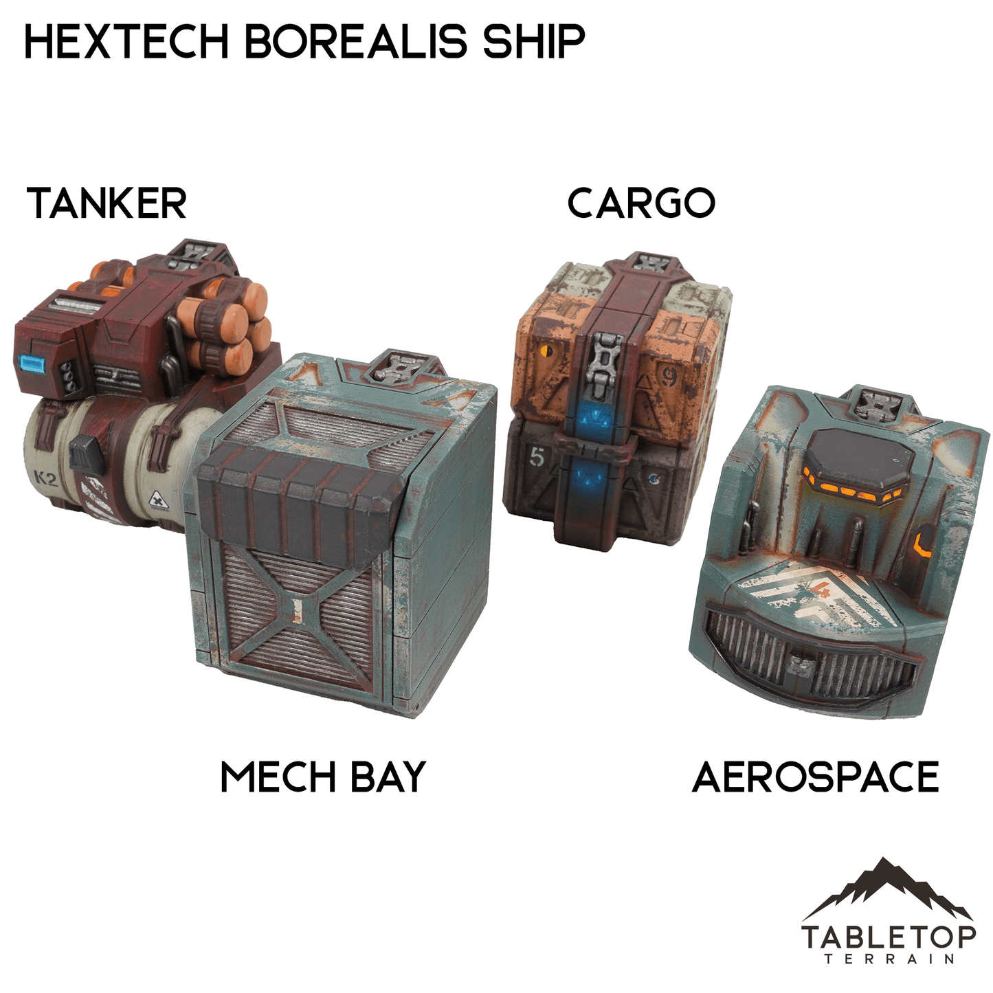 HEXTECH Borealis Ship- 6mm