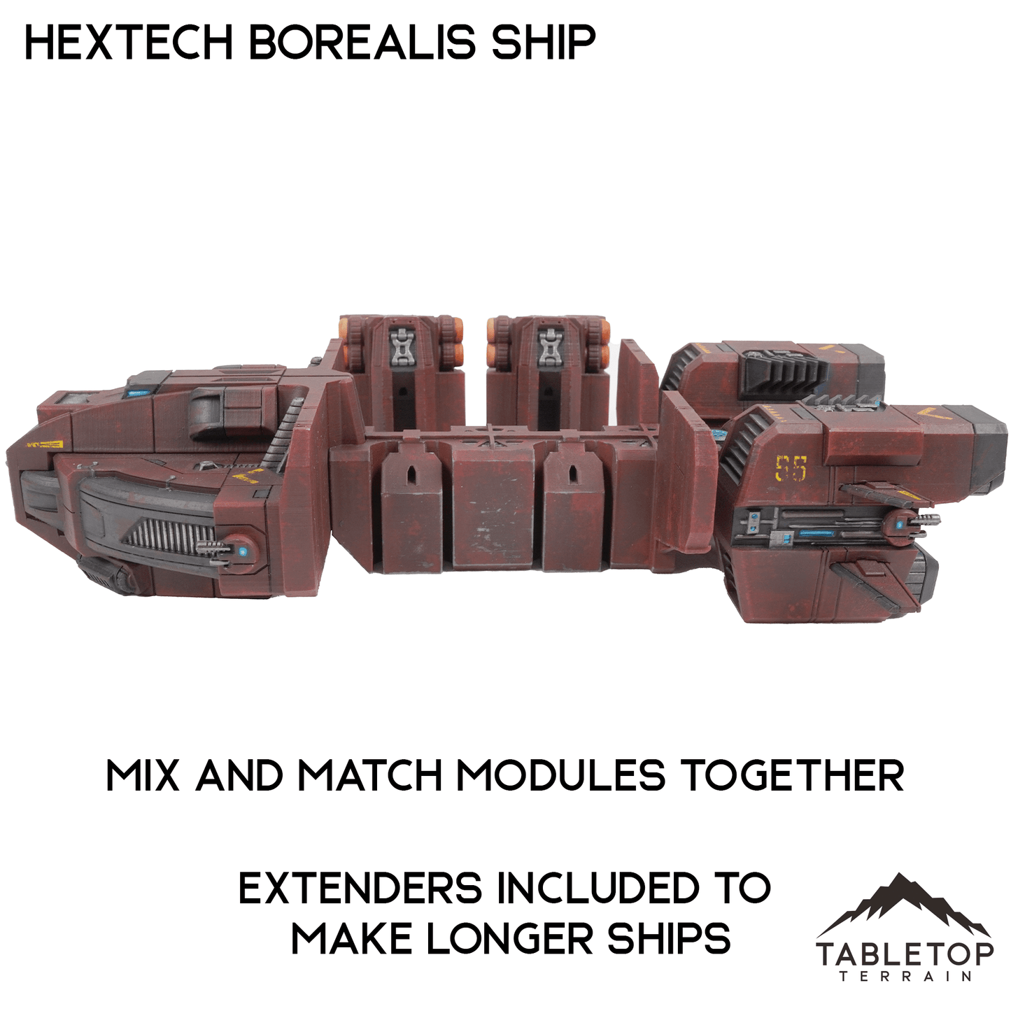 HEXTECH Borealis Ship- 6mm