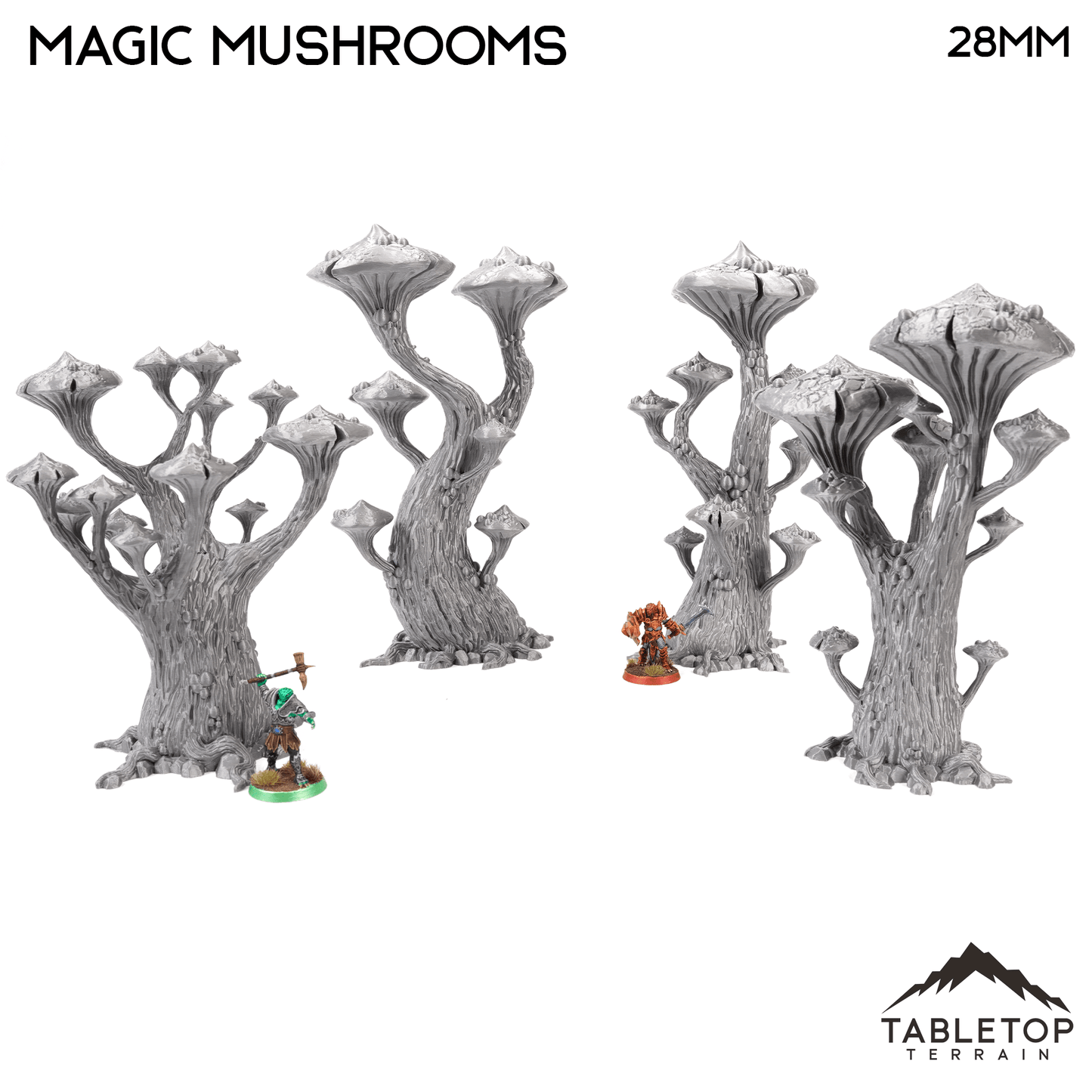 Magic Mushrooms - Fantasy Scatter Terrain / Trees