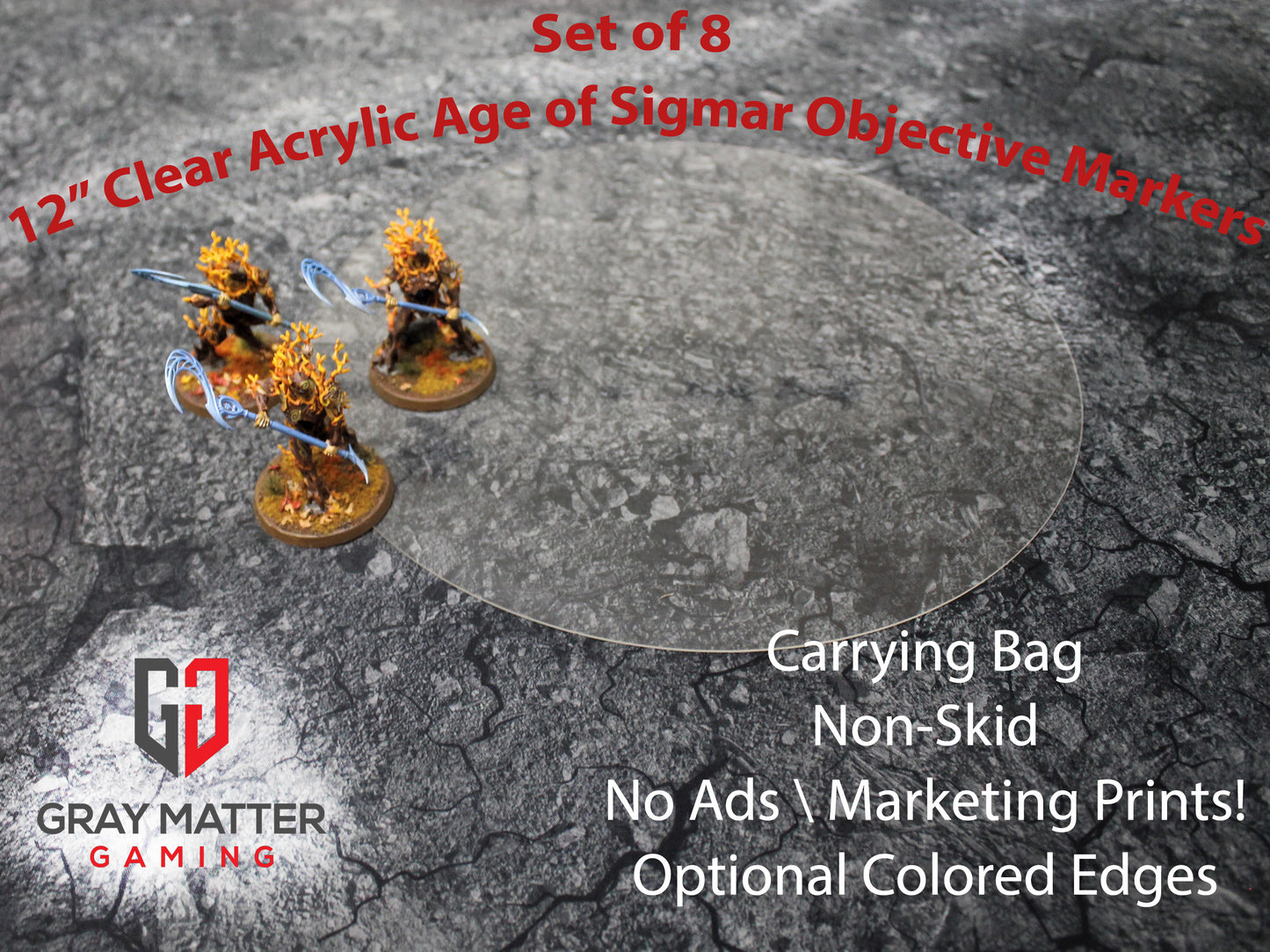Warhammer AoS Objective Markers - Gamer's Club Edition - 5 Sets - Age of Sigmar